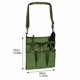 thumbnail image 5 of Bolsa de herramientas de jardín Bolsa de almacenamiento de herramientas de jardín Bolsa de asas de lona para jardín Bolsa de utilidad para jardín, 5 of 5