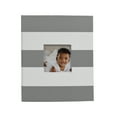 thumbnail image 2 of (2 pack) New View Gifts Grey Stripe Photo Album with Framed Front, Holds 208 4"x6" Photos, 2 of 6