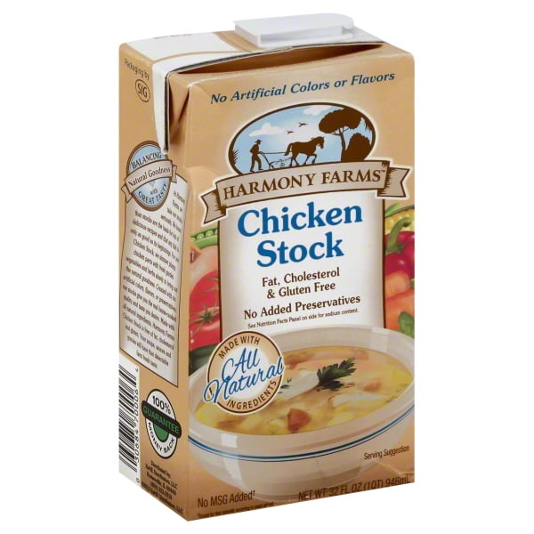KeHE Distributors Harmony Farms Chicken Stock, 32 oz