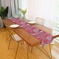 thumbnail image 2 of Yayeee Table Runner 70 inches Long Home Kitchen Dinning Party Decoration, Sweet Strawberry, 2 of 7
