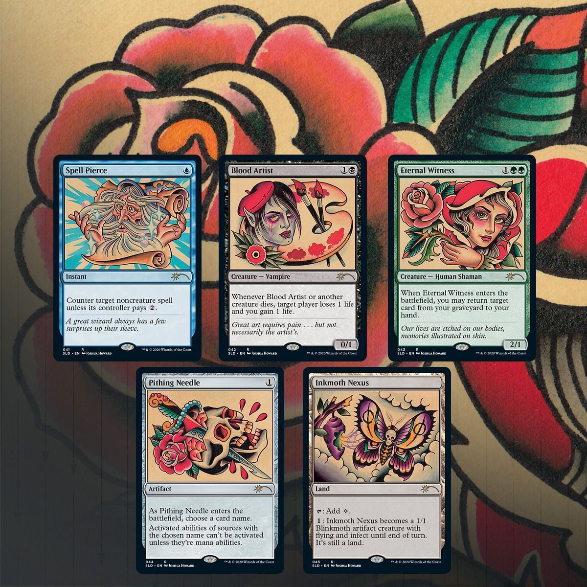 マジック：ザ・ギャザリング Secret Lair Full Sleeves the Tattoo Pack Full Sleeves: the Tattoo Pack | Secret Lair