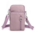 thumbnail image 1 of Bolso Bandolera Pequeño Para Teléfono, Bolso Bandolera Para Mujer, Bolso Bandolera Para Teléfono Celular, Mini Cartera Con Correa Para El Hombro, Rosa, 1 of 5