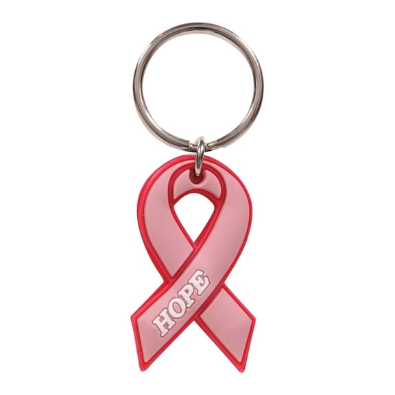 Hillman Breast Cancer Ribbon Keychain