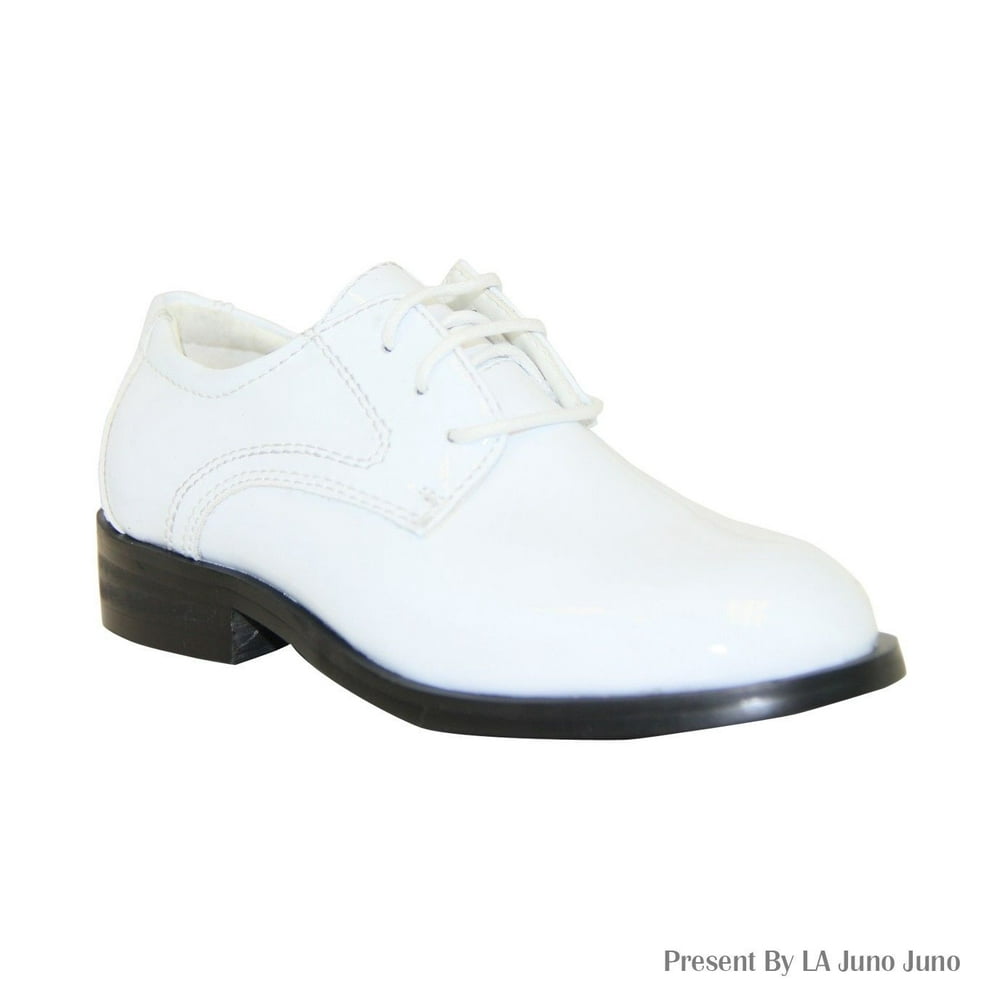 Vangelo - VANGELO Toddler Boy Tuxedo Shoes TAB Dress Shoe Oxford Style ...