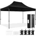 thumbnail image 5 of Topeakmart 15 x 10 FT Pop-up Commercial Canopy with Adjustabale Height, Black, 5 of 6