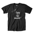 thumbnail image 2 of Enjoy Moment Cute Inspirational Women's Graphic T Shirt Tees Brisco Brands S, 2 of 6