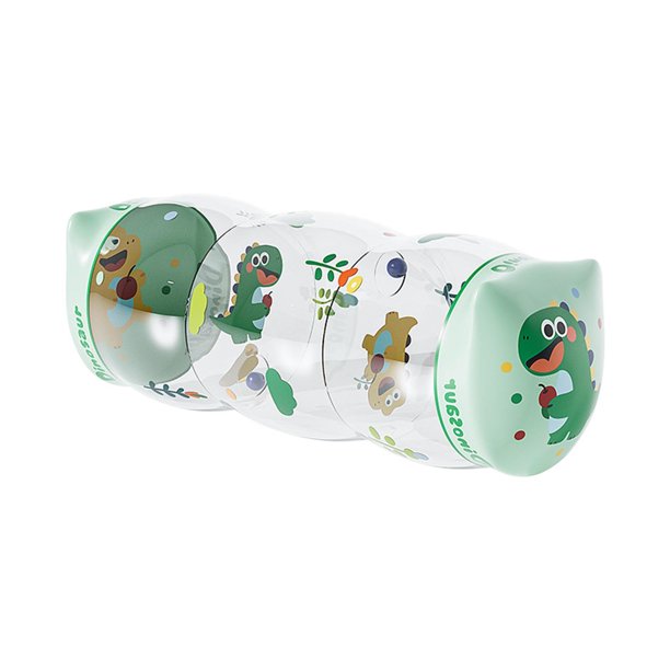 Sonajero inflable para jugar con divertidos efectos de sonido, juguetes para el desarrollo temprano, juguetes de fitness para gatear de 6 a