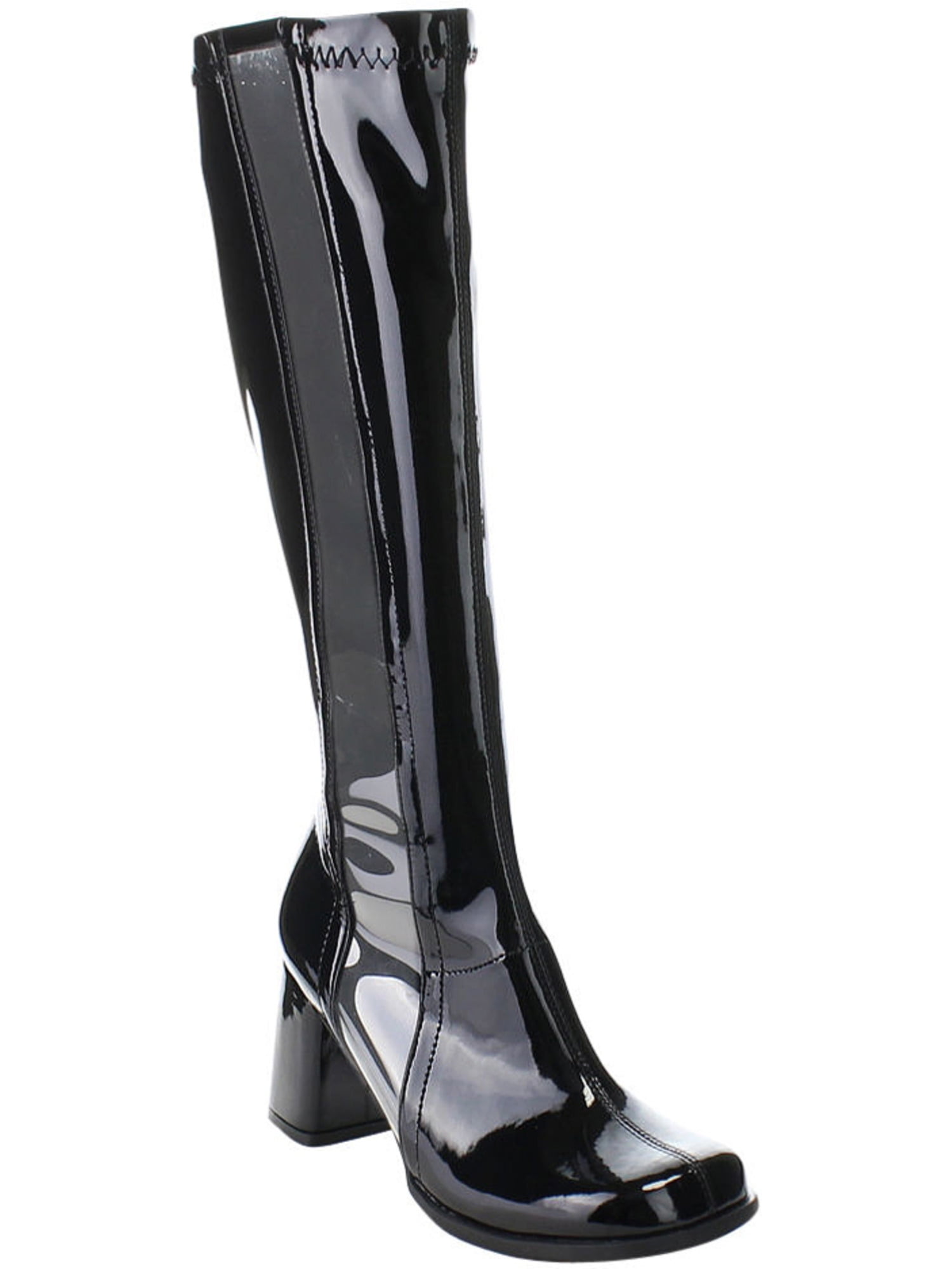 3 inch clear block heels