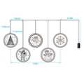 thumbnail image 7 of TORCHSTAR Christmas Decoration LED String Lights 3D Visual Effect Light USB Operated, 5 LEDs, 2800K Soft White, 7 of 7