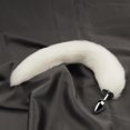 thumbnail image 3 of Fox Tail Big Butt Plug Metal Anal Plug Juguetes eróticos TFixol Producto vivo, 3 of 7