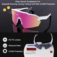 thumbnail image 3 of Gafas de Sol para Béisbol Ukoly 615 Protección UV400 Marco TR90, 3 of 8