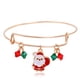 thumbnail image 1 of Fiudx Pulsera Navideña, Joyería de Aleación Festiva, Elegante Collar En Colgante de Árbol, Elegante Accesorio para Mujer, Ideal para Fiestas, Regal Navideño, 65 Mm de Diámetro., 1 of 1