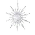 thumbnail image 2 of White Snowflake Ornaments Craft Christmas Decoration for Parties Window Home Style D, 2 of 8