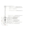 thumbnail image 4 of Pasargad Home Seraphina Contemporary Glass & Steel Pendant Light in Silver, 4 of 5