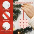 thumbnail image 4 of Hirioo Strawberry for Acrylic Christmas Pendant Hanging Christmas Tree Ornaments, Car, Home, Office Gift Decor-Hexagon, 4 of 7