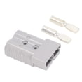 thumbnail image 1 of Battery Connector Plug, 350A 600V Impact  UL94 V0 Fireproof Flame Retardant Battery Quick Connector Silver Plated Copper Terminal  For Winch, 1 of 8