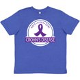 thumbnail image 3 of Inktastic Crohn's Disease Hope Fight Cure Youth T-Shirt, 3 of 5