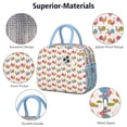 thumbnail image 4 of Reusable Chickens Lnsulated Lunch Bag for Women & Men-Leakproof Water-Resistant Cooler Tote,Large Capacity(10.6x8.7x6.3in)for Work,Office,Travel,Picnic,Beach., 4 of 7