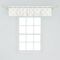 thumbnail image 2 of Ambesonne Pastel Valance Pack of 2, Tender Trees with Rounds, 54"X12", Multicolor, 2 of 4