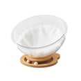 thumbnail image 1 of STARTIST Space Capsule Cat Bed Clear Activity Centre Acrylic Pet House for Cats Kitty bear with pad, 1 of 9