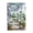 Summer Porch Flowers, variant on Stupell Industries Farmhouse Potted Geraniums Porch Black Floating Frame Canvas Art, 17 x 25, by Franklyn Gregory