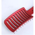 thumbnail image 4 of Cepillo de pelo curvado para mujer, masaje del cuero cabelludo húmedo/seco, 4 of 4