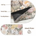 thumbnail image 6 of Watercolor Easter Area Rugs 5'x8', Small Throw Rugs for Classroom Bedroom, Cute Rabbits Flowers Butterfly Orange Plaid Indoor Outdoor Rug Non-Slip Low Pile Carpet Runner Reversible Floor Mats, 6 of 8