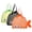 3 Pcs B, variant on Fish Shaped Mesh Bag, Beach Toy Storage & Shell Collecting Bag – Kids Sand Toy Organizer with Quick-Dry Mesh, Bright Color