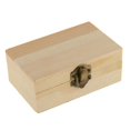 thumbnail image 1 of Caja de Almacenamiento perfecl de madera sin Terminar Rectangular para Juguetes de Niños Manualidades, 1 of 8