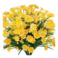 thumbnail image 1 of PYPESEEWY Liquidación Flores Artificiales 2 Piezas Margaritas Plantas de Plástico Que No Se Desvanecen Que Decoran las Ventanas de su Hogar con Flores de Plástico para Exteriores, 1 of 3