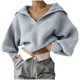thumbnail image 2 of Puntoco-suéter de cuello redondo para mujer, suéter de manga larga, pantalones cortos informales holgados a la moda, conjunto de liquidación de Navidad Puntoco Puntoco-794, 2 of 6