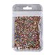 thumbnail image 2 of 1000pcs 3mm Mixed Nail Art Rhinestone Gorgeous DIY Manicure Charms (Oro), 2 of 3