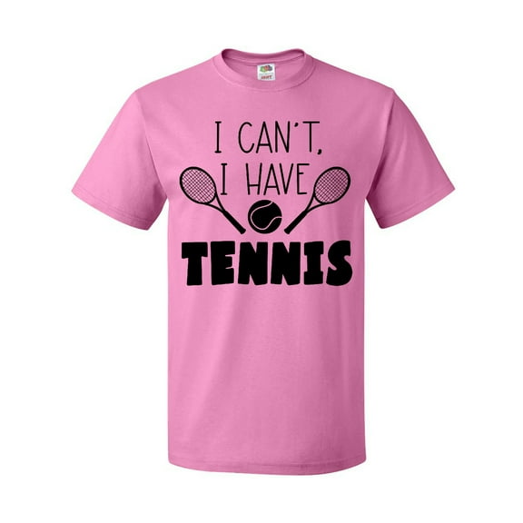 Inktastic I Can't, I Have Tennis T-Shirt