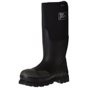 Bogs Mens Forge Steel Toe Waterproof Rubber Work Rain Boots * BLACK