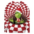 thumbnail image 4 of Anbech Ugliest 3D Printed Sweatshirt for Women Men Christmas Pullover Long Sleeve Xmas Shirt Funny Design Holiday Party, 4 of 6
