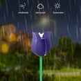 thumbnail image 4 of Vikakiooze Solar Garden Decorative Lights, Simulated Tulips Windmill Lights , Outdoor Solar Ground Lights That Can Dance With The Wind, 4 of 8