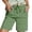 GN1, variant on Summer Casual Waist Wide Leg Shorts Loose Comfortable Elastic High Waist Soft Breathable Short Pants Casual Pant Suits for Women plus Size 3