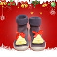 thumbnail image 2 of Otqutp Baby Flat Sneakers Christmas Toddler Socks and Shoes Cartoon Pattern Baby Girls Boys Shoes and Socks for 0 To 3 Years, 2 of 4