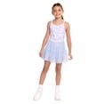 thumbnail image 2 of Stitch Girls Sleeveless Allover Print Tulle Romper, Sizes 4-12, 2 of 8