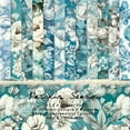 thumbnail image 3 of 24 blocs de papel para álbumes de recortes con 12 estilos de flores, papel decorativo para manualidades florales, 3 of 3