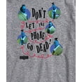 thumbnail image 3 of Beetlejuice BeetleJuice - Bob Don’t Let The Phone Go Dead - Men's Short Sleeve Graphic T-Shirt, 3 of 5