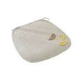 thumbnail image 3 of Outdoor Chair Cushionss 45x23.5 Fours Seasons Fabric Cotton Non Slip Sitting Chair Cushions Office Computer Deat Thin Cushions Antis Cats Scratch Seat Cushions Khaki, 3 of 7