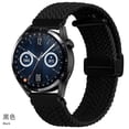 thumbnail image 1 of Nylon Braided Loop Strap For OnePlus Watch 2 3 Smart Watch Band Replace Bracelet For OPPO Watch X Realme Watch 3 S Pro Wristband Black For OneplusWatch 2 3, 1 of 6