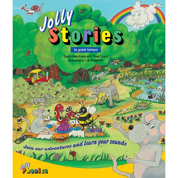 Jolly Stories: In Print Letters (American English Edition), (Hardcover)