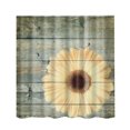 thumbnail image 1 of Cortina de de paisaje natural, decoración de impermeable, un girasol Gloria Cortina de ducha, 1 of 4