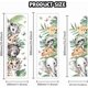 thumbnail image 2 of Pegatinas de pared decorativas de animales de la selva, extraíbles, despegables y adhesivas, 2 hojas de 30 x 89 cm, vinilo 3D., 2 of 9