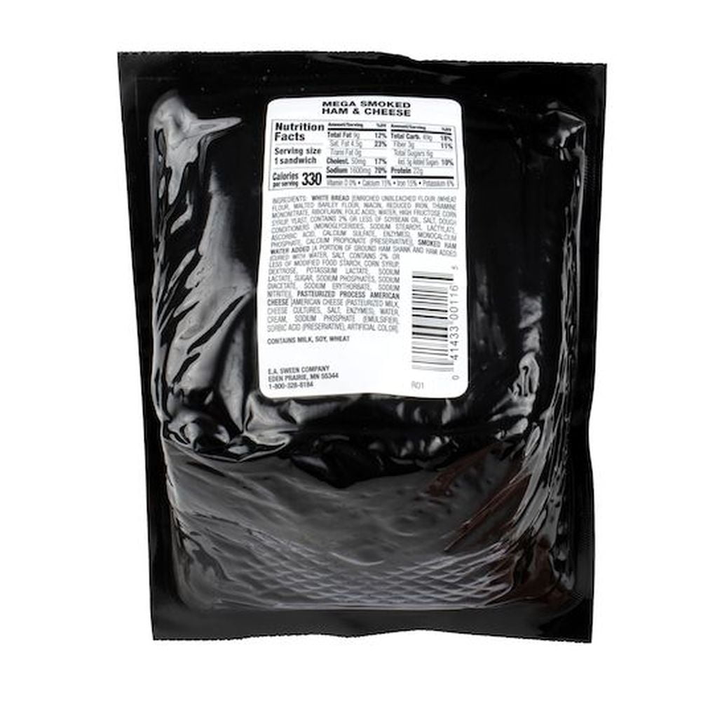 (8 Pack) Deli Express Mega Smoked Ham & Cheese, 6 oz.