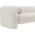 thumbnail image 6 of Meridian Furniture Emory Cream Boucle Fabric Sofa, 6 of 15