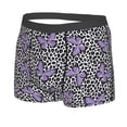 thumbnail image 2 of Daiia Purple Butterflies Men's Underwear Boxer Briefs, Cotton Stretch Moisture-Wicking Underwear-X-Large, 2 of 9