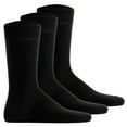 thumbnail image 1 of Hudson Calcetines unisex, paquete de 3 - Simply, calcetines básicos, unicolor Negro 35-38, 1 of 3